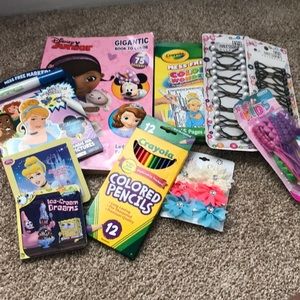 Book and barrette bundle for little girl